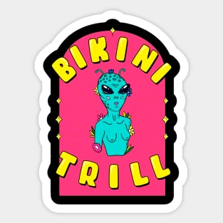 bikini trill Sticker